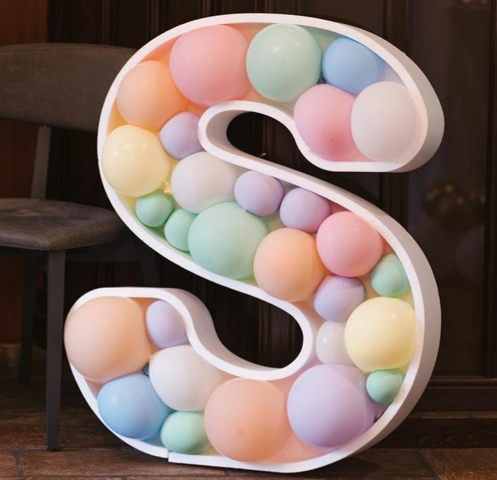 Lettere Ballon Box da 60 cm o 95 cm