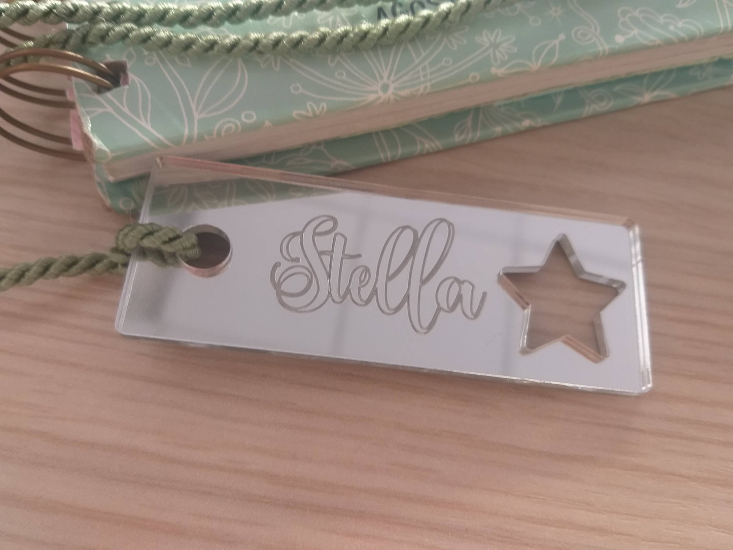 Tag e segnaposto in plexiglass specchiato 3 mm