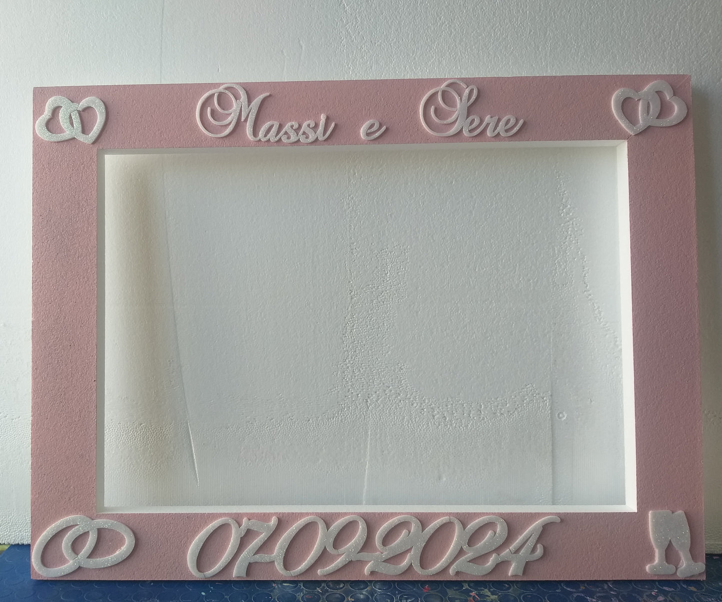 Foto BOOTH per matrimonio decorato