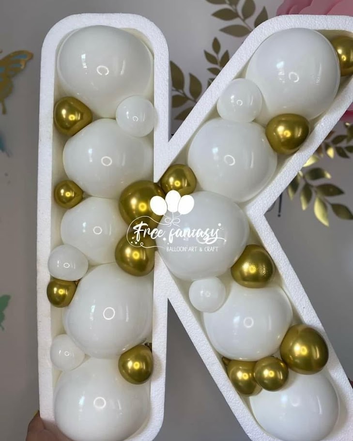 Lettere Ballon Box da 60 cm o 95 cm