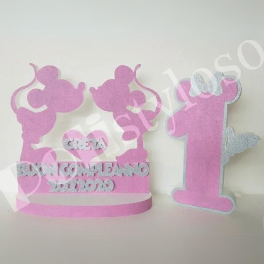 Numeri da tavolo a tema topolino