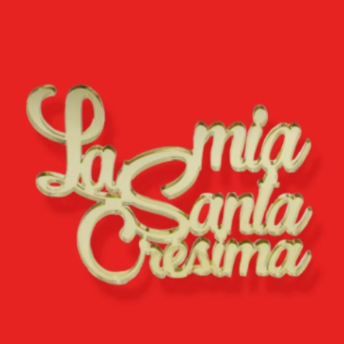 Cake topper la mia santa cresima