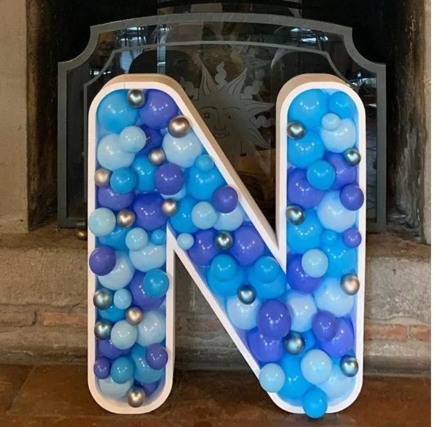 Lettere Ballon Box da 60 cm o 95 cm