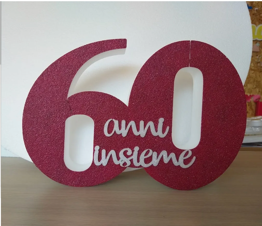 Numero contenitore anniversario