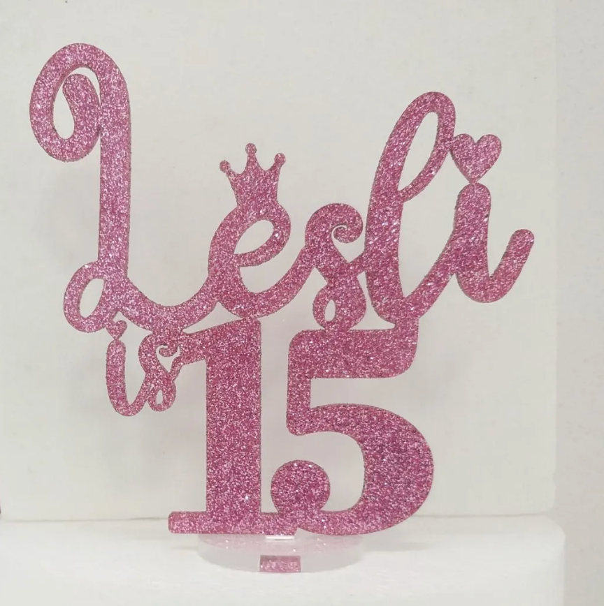 Cake topper personalizzato