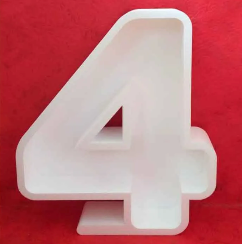 Numeri Ballon BOX da 0 a 9