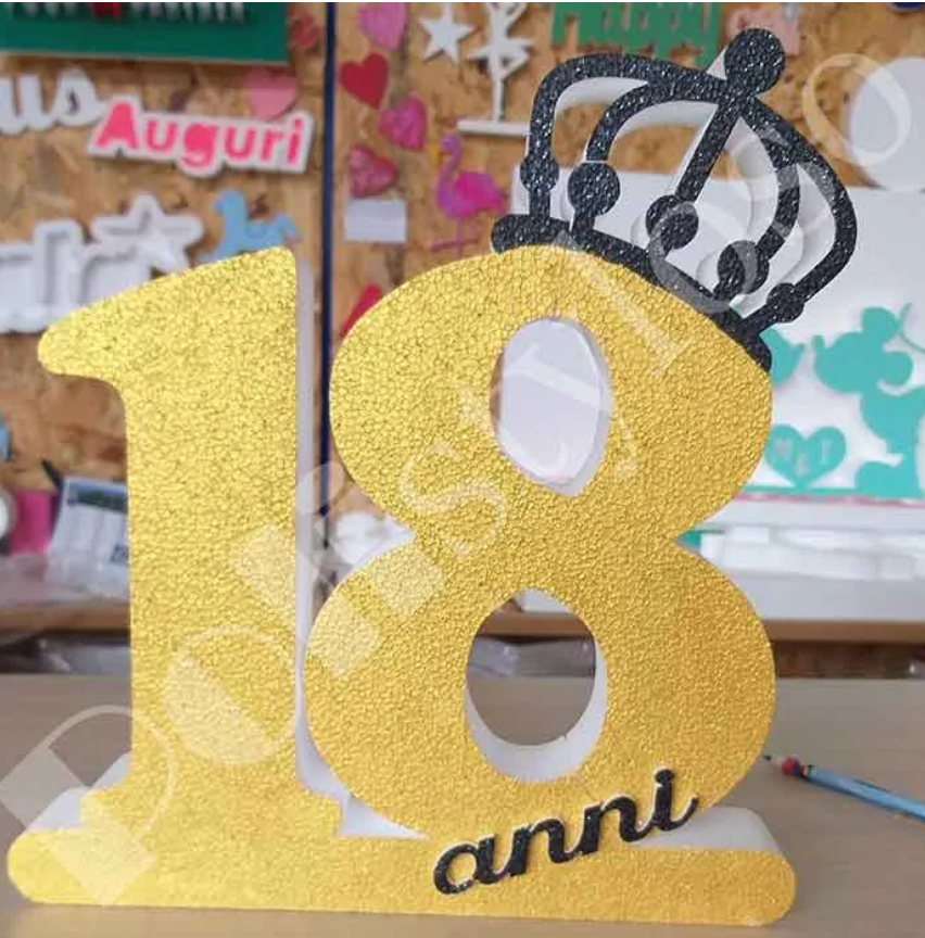 Numeri da Tavolo compleanno