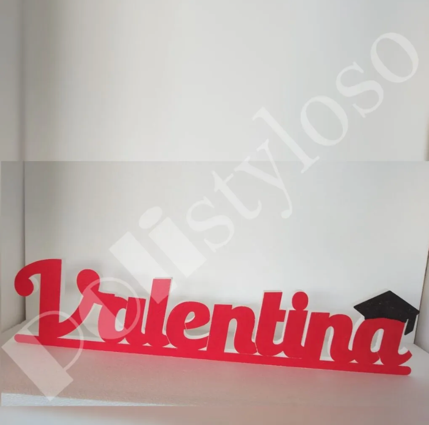 Nome da tavolo laureato + tocco + diploma